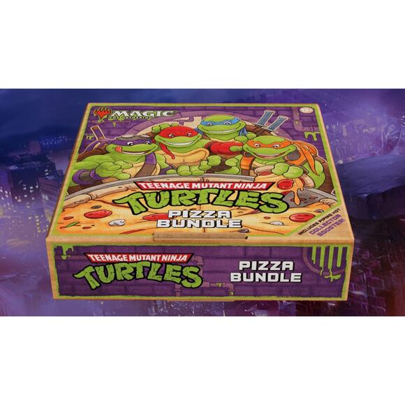 Magic: The Gathering x Teenage Mutant Ninja Turtles Pizza Bundle - PRESALE - Picture 2 of 3